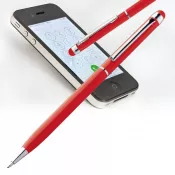 czerwony - Długopis metalowy touch pen NEW ORLEANS