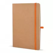 pomarańczowy - Zeszyt w miękkiej okładce Kraft Paper A5