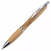 brązowy - Długopis drewniany BRENTWOOD