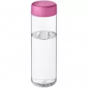 Przezroczysty-Różowy - H2O Vibe 850 ml screw cap water bottle