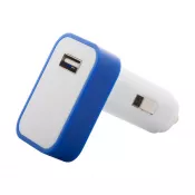 niebieski - Waze ładowarka samochodowa USB