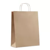 Torba prezentowa papierowa duża 90 g/m² PAPER TONE L Bezowy