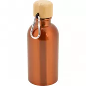 pomarańczowy - Butelka metalowa 400 ml MARILYN
