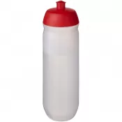 Czerwony-Szroniony bezbarwny - Bidon HydroFlex™ Clear o pojemności 750 ml