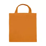 Tangerine - Torba bawełniana 140 g/m² marki SG, 38 x 42 cm, płaska
