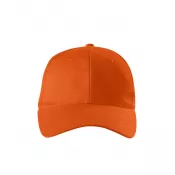 Pomarańczowy - Reklamowa czapka z daszkiem Malfini SUNSHINE P31