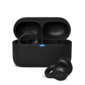 czarny - Philips TAQ2000 – douszne słuchawki TWS typu open-ear