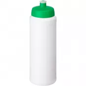 Biały-Zielony - Bidon Baseline® Plus o pojemności 750 ml z wieczkiem sportowym