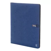 niebieski - Shepherd A4 folder na dokumenty RPET
