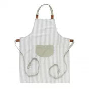 jasnozielono / biały - Fartuch Lord Nelson Victory w paski