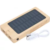 beżowy - Power bank 8000 mAh BAKERSFIELD