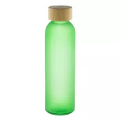 zielony - Butelka szklana Cloody 500 ml