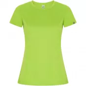 Fluor Green - Damska koszulka sportowa poliestrowa 135 g/m² ROLY IMOLA WOMAN 0428