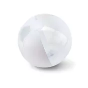 Piłka plażowa dmuchana 24 cm AQUATIME Bialy