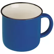 niebieski - Kubek ceramiczny 350 ml