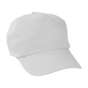 biały - Sport czapka z daszkiem