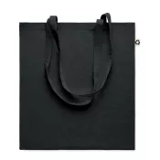 Torba z bawełny z recyklingu 140 g/m² ZOCO COLOUR Czarny