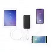 czarny - Power bank 20000 mAh