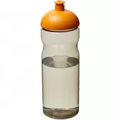 Ciemnografitowy-Pomarańczowy - Bidon H2O Eco o pojemności 650 ml z wypukłym wieczkiem