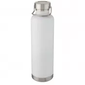 Biały - Miedziana, izolowana próżniowo butelka Thor 1 litr