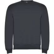 Ebony - Ulan bluza unisex z zamkiem błyskawicznym na całej długości