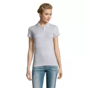 Polo damskie piqué 180 g/m² Sol's PERFECT WOMEN Popiól