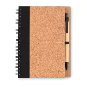 Notes z długopisem 70 kartek w linię SONORA PLUSCORK