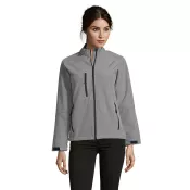 Softshell damski wodoodporny 340 g/m² Sol's ROXY Szary Melanż