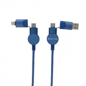 niebieski - Kabel do ładowania 6 w 1 45W Urban Vitamin Oakland