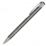 szary - Długopis metalowy Cosmo