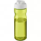 Biały-Limonka - Bidon H2O Base® o pojemności 650 ml z wieczkiem zaciskowym