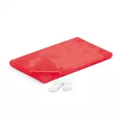 czerwony  mrożony - Miętówki w prostokątnym pudełku