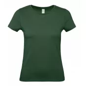 Bottle Green (540) - Damska koszulka reklamowa 145 g/m² B&C #E150 / WOMEN