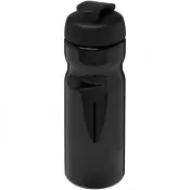 Czarny - Bidon H2O Base® o pojemności 650 ml z wieczkiem zaciskowym