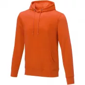 Pomarańczowy - Charon męska bluza z kapturem