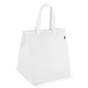 biały - R-PET Torba chłodząca z włókniny 33 x 25,5 x 37 cm 75 g/m²
