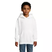 Bluza dziecięca z kapturem 280 g/m² Sol's SLAM KIDS Bialy