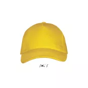 Czapka z daszkiem 5-panelowa 260 g/m² Sol's LONG BEACH Dorado