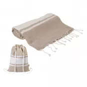 Tortuga ręcznik plażowy z recyklingowanej bawełny i torba ze ściągaczem