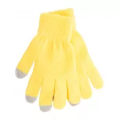 żółty - Actium rękawiczki do ekranów dotykowych