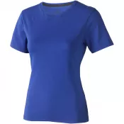 Niebieski - Damski t-shirt Nanaimo z krótkim rękawem