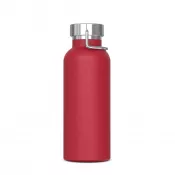 ciemnoczerwony - Butelka termiczna z podwójnymi ściankami Skyler 500ml
