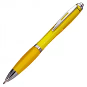 żółty - Długopis plastikowy MELISSA
