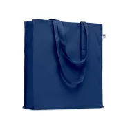 Torba z bawełny organicznej 220 g/m² BENTE COLOUR Niebieski