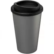 Czarny-Srebrny - Kubek termiczny z serii Americano® o pojemności 350 ml