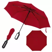 czerwony - Parasolka manualna ERDING