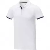 Biały - Męska koszulka polo duotone Morgan z krótkim rękawem