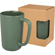 Zielony melanż - Perk ceramiczny kubek, 480 ml