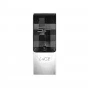 czarny - Pendrive Mobile C31, 128GB 3.0 Silicon Power