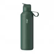 Leśny zielony - Bidon Ocean Bottle Peak GO 710 ml z recyklingowanej stali nierdzewnej